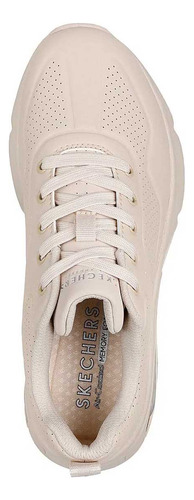 Zapatillas Urbanas Mujer Skechers Uno Evolve Beige