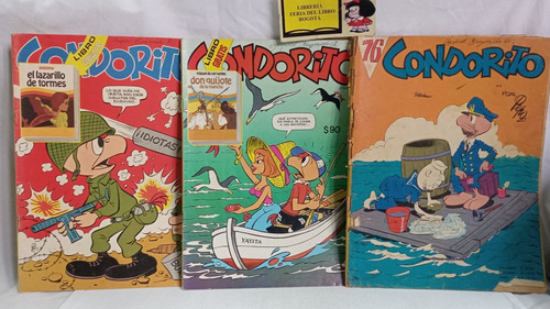 Promoción - 3 Historietas Condorito - 1987 - Comic - Pepo