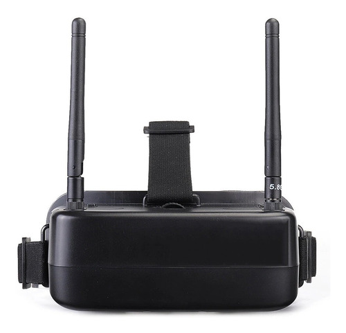 Gafas Fpv Analógas Eachine Ew30 Dvr Y Doble Antena Dron Y Rc