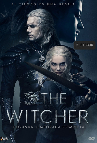 The Witcher - Temporada 2 - 2021 - 2 Discos - Dvd