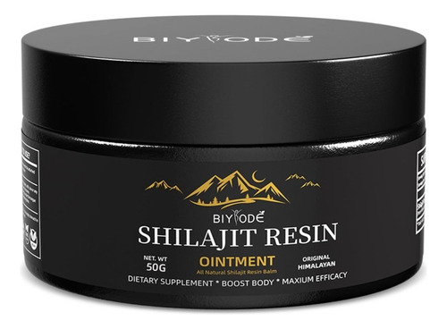 Shilajit Resina Himalaya Biyode 50g Puro Importada Sin Sabor