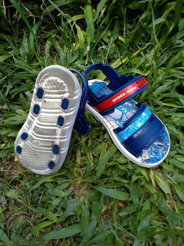 Sandalias Spiderman Para Niño O Niña.