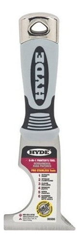 Hyde 06986 Rigido 6-en-1 Multi-herramienta, 2.5 Pulgadas