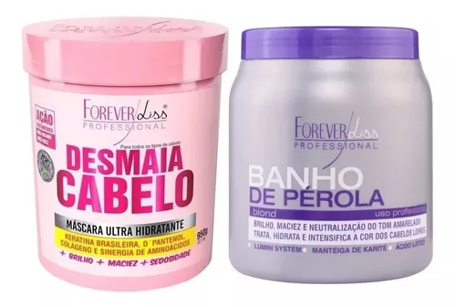 Forever Liss Banho De Pérola Blond Máscara 1 KG