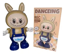 Comprar Robot Labubu Bailarín Juguete A Pila Juego Con Luz Y Sonid Labubu Azul