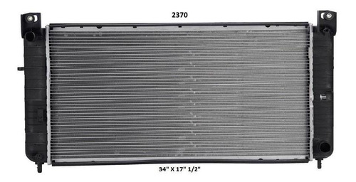 Radiador Chevrolet Suburban 1500 2008 Deyac 5.3l T/m