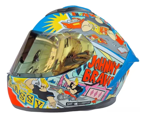 Cascos Shaft 582 Sp Evo  Edición Especial Cn Johnny Bravo.