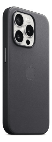 Case Tecido Finewoven Magsafe Capa Iphone 15 Pro Preto