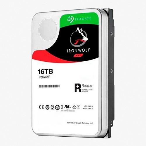 Hdd 16tb Seagate Ironwolf - Surveillance 7200rpm / St16000