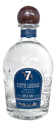 Tequila 7 Leguas Blanco 700 Ml