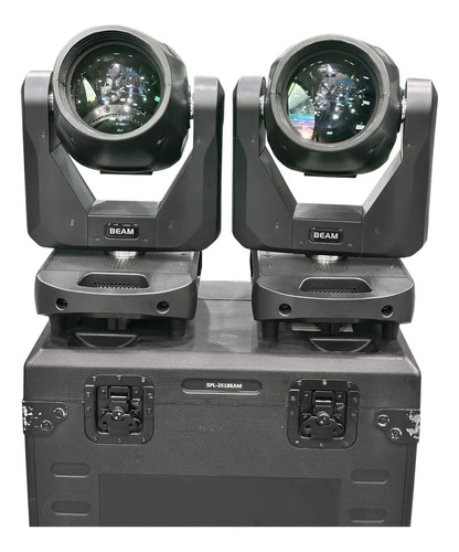 2 Moving Beam 9r 260w C Case 2 Gobo 17 Desenhos + 14 Cores