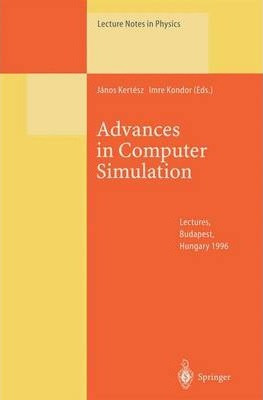 Libro Advances In Computer Simulation : Lectures Held At ...