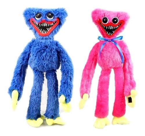 Imagen 2 de 6 de Personaje Figura Acción Huggy Wuggy Kissy Missy
