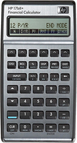 Calculadora Financiera Hp Hp17bii+, Más De 250 Funciones