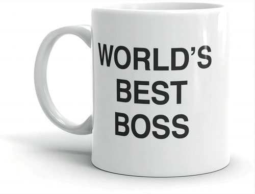 Taza Del Mejor Jefe Del Mundo, Taza De Café De La Oficina, D