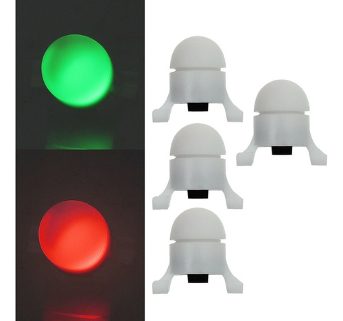 Imagen 7 de 9 de Alarma Pesca Led Cambia Color Luz Pique Sensor De Moviento