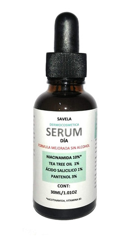 Imagen 1 de 2 de Serum Facial De Día 10% Niacinamida Piel Grasa/mixta