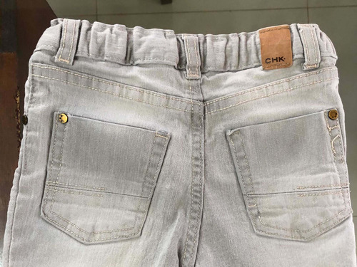 Pantalón Jeans Chupin Cheeky Talle Xl Y Talle 2 Niño Bebé X2