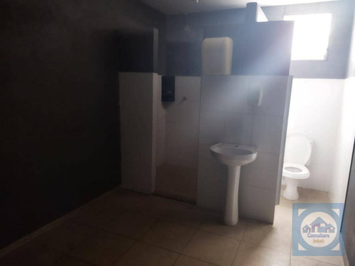 Galpão Para Alugar, 280 M² Por R$ 5.400,00/mês - Vila São Jorge - São Vicente/sp - Ga0044