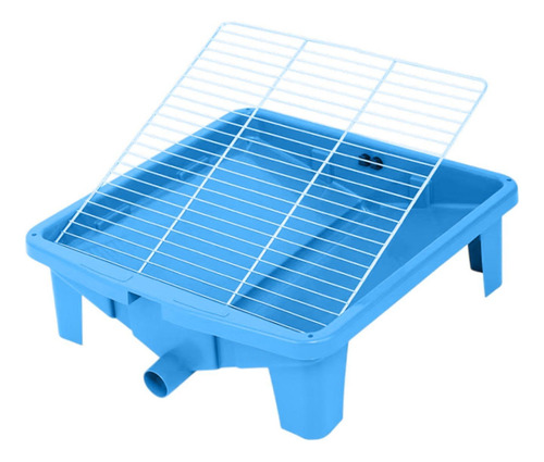 Inodoro Para Mascotas, Arenero Para Mascotas, Orinal, Azul