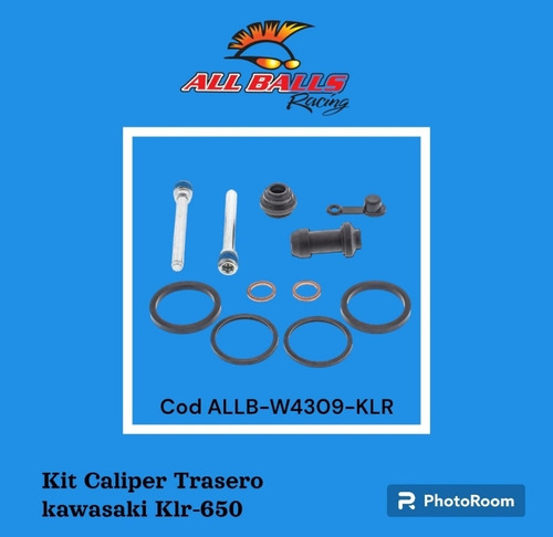 Kit Caliper Trasero Kawasaki Klr-650