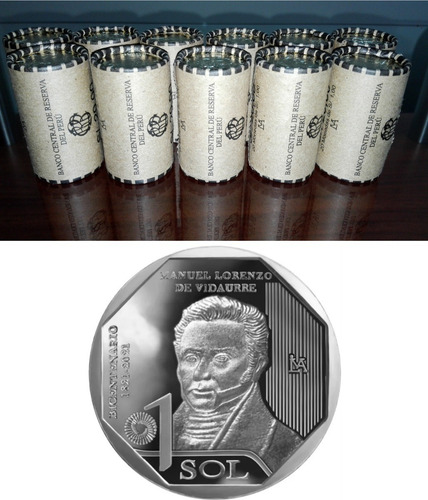 20 Monedas En Cono De Brígida Silva De Ochoa - Bicentenario