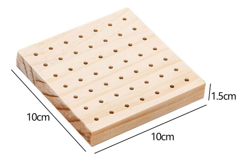 Placas De Bloqueio De Crochê Pegboard Para 10cm X 10cm