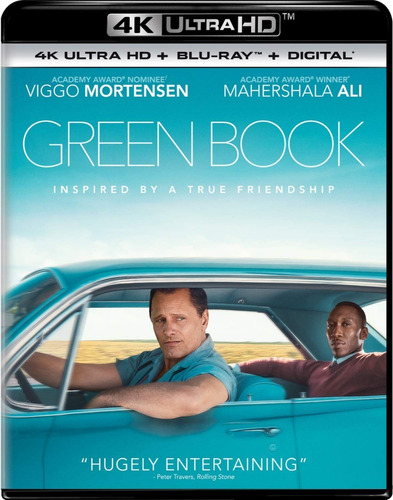 4k Ultra Hd + Blu-ray Green Book / Una Amistad Sin Fronteras