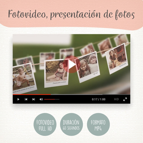 Fotovideo, Presentación Cronológica De Fotos Con Música
