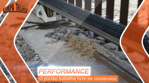 Imagem 5 de 6 de Kit Com 10 Pares De Limpa Trilho Para Portões Com Roldanas.