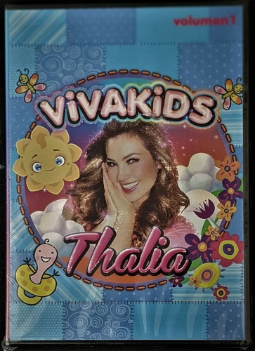 Dvd + Cd: Thalia  Viva Kids (vol. 1) Infantil (tipo Xuxa)