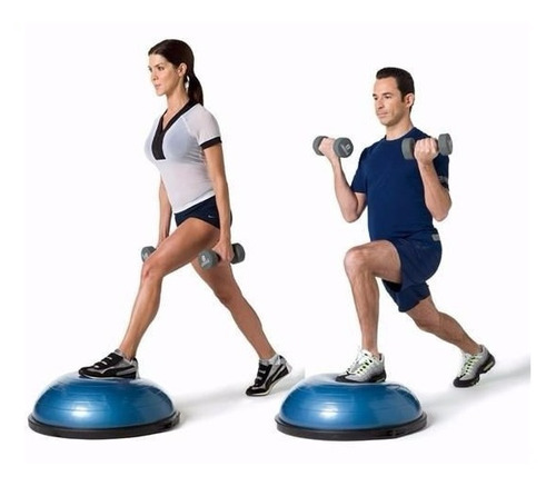 Bosu Ball Media Pelota + 2 Ligas + Inflador