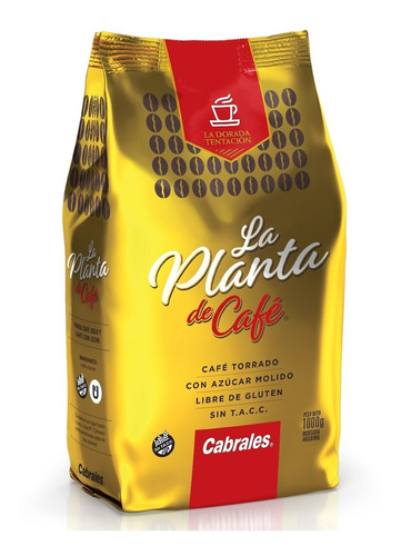 Cafe Molido Cabrales La Planta 1kg Torrado