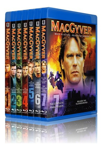 Macgyver - Serie Completa - Bluray - 7 Temporadas - Latino