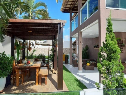 Imagem 6 de 20 de Casa Em Condomínio Residencial Para Venda Stella Maris, Salvador 5 Dormitórios Sendo 3 Suítes, 2 Salas, 6 Banheiros, 2 Vagas 400,00 M² Útil - Rg16 - 70850960