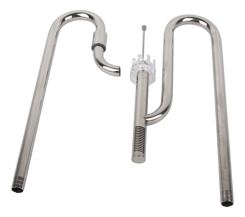 Conjunto De Entrada E Saída De Tubos De Lírio De Aço Inoxidá