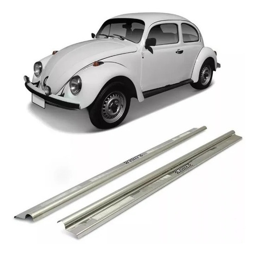 Par Cubre Socalos Volkswagen Fusca Inoxidable