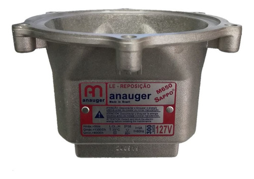 Caneca Anauger M650-sappo 127v Cor Prata 110V