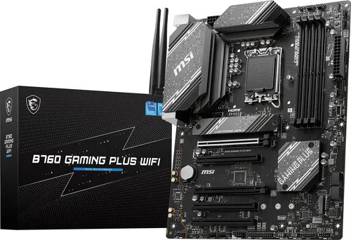 comprar Placa-mãe Msi B760 Gaming Plus Wifi Atx Com Ddr5 E Pcie 4.0