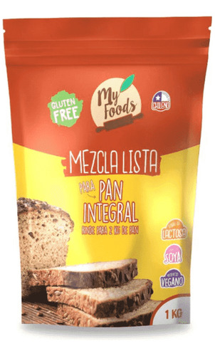 My Foods Mezcla Pan Integral Sin Gluten 1 Kg