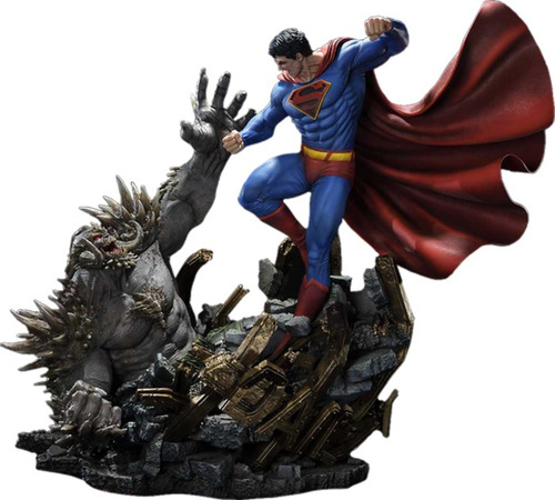 Estatua Prime 1 Studio Dc: Superman Vs Doomsday