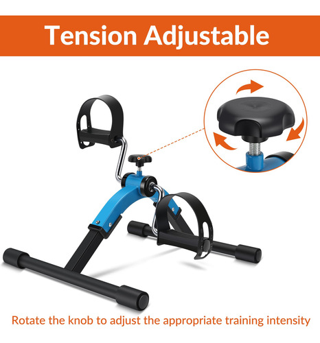 Pedal Ejercitador Mini Bicicleta Estática Plegable Para Braz