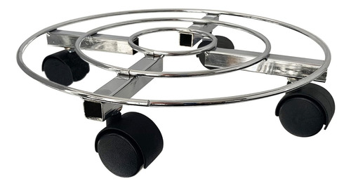 Red Carpet Studios Soporte Redondo De Metal Para Plantas, P
