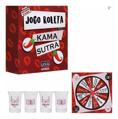 Jogo De Roleta Picante Kama Sutra Desafios Namorados Casais - R$ 56,1