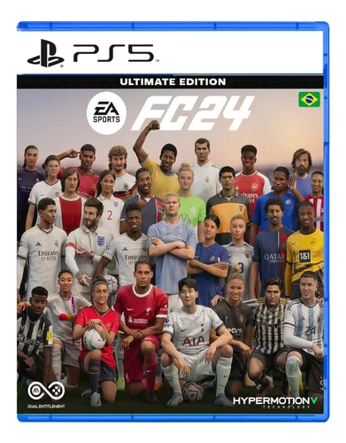 Jogo ea sports fc 24 Standard Edition Playstation 5 Mídia Física