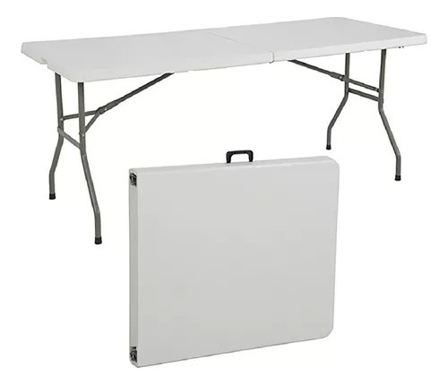 Mesa Plegable Tipo Maleta 1.80 Mts