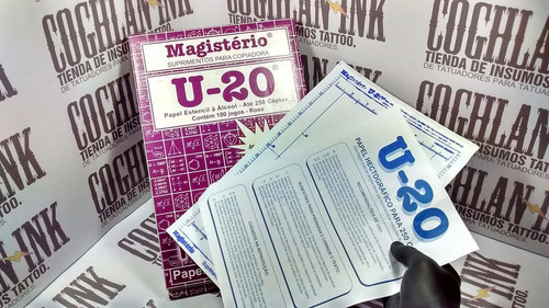 Papel Hectográfico Tattoo Transfer X 5 Tatuajes Tatuar