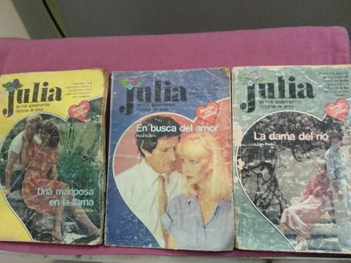 Lote X 7 Novelas Románticas - Julia (fotos)