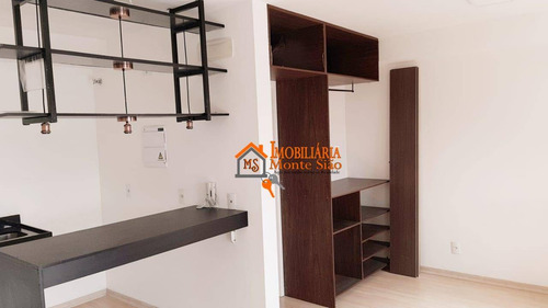 Imagem 3 de 8 de Studio, 38 M² - Venda Por R$ 466.000,00 Ou Aluguel Por R$ 1.550,00/mês - Jardim Flor Da Montanha - Guarulhos/sp - St0025