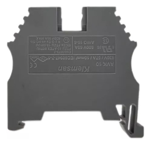 Borne De Conexión A Riel Din 4mm (pack 10 Unidades)